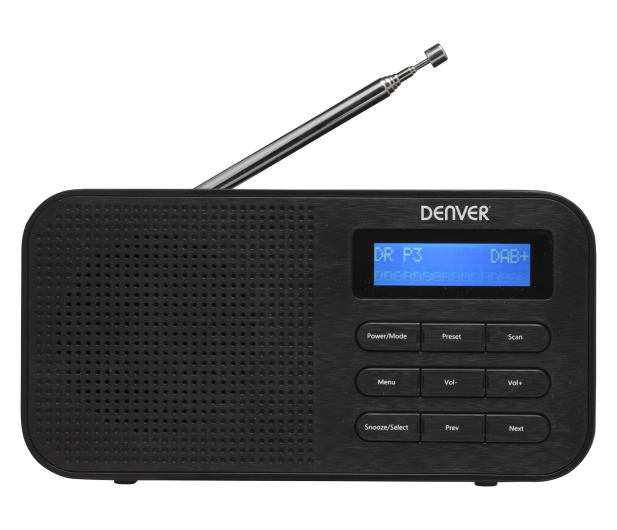 Denver Kompaktowe radio DAB+/FM Denver DAB-42 czarne - 1535044 - zdjęcie